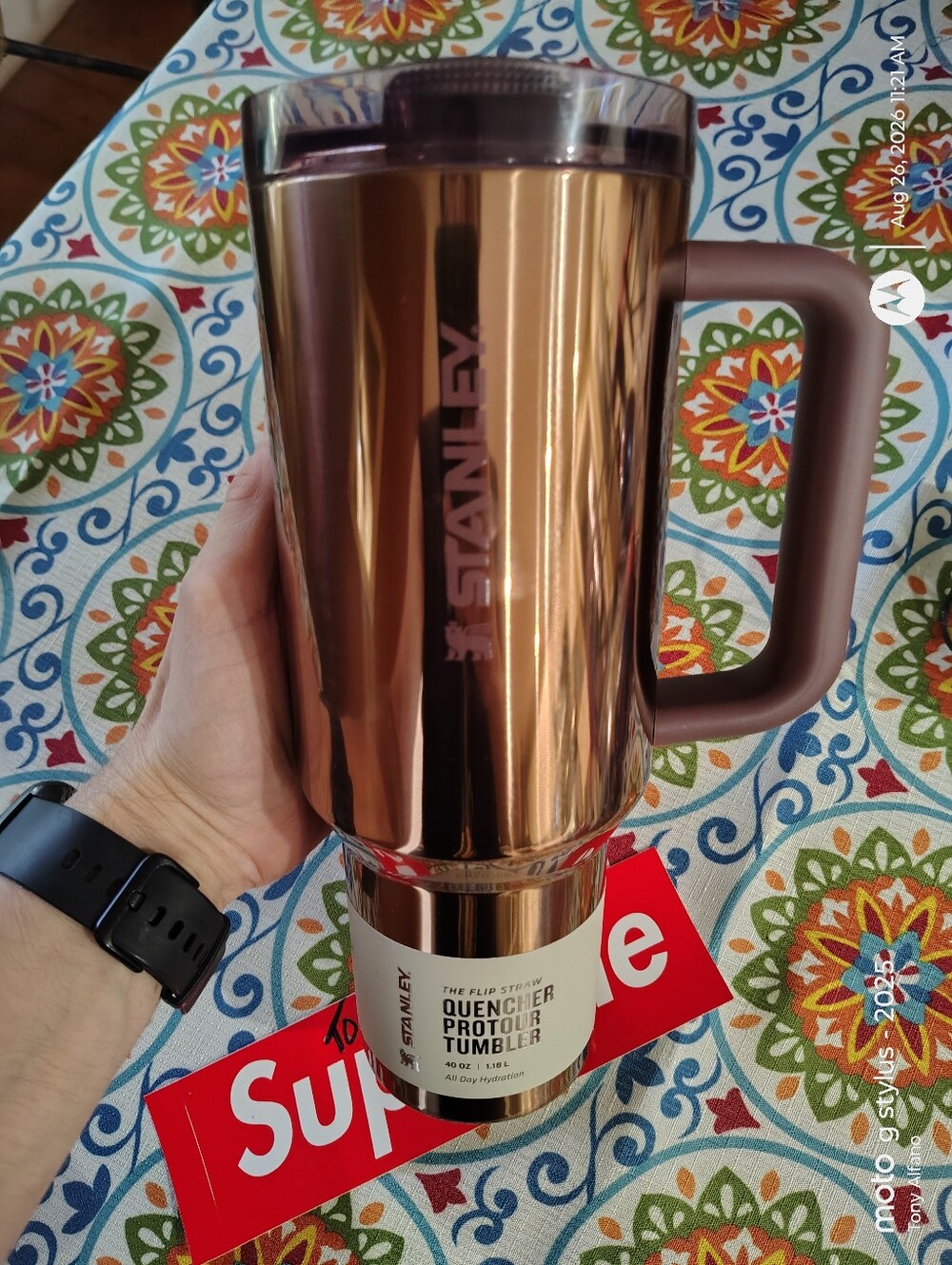 Stanley Polished Rose Gold 40oz Protour BNIB - In Hand Ships Fast